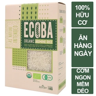 Gạo hữu cơ cao cấp/ECOBA Ngọc Mễ 1kg