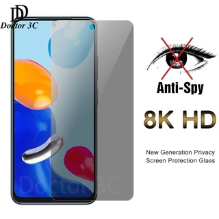 Kính cường lực bảo vệ màn hình chống nhìn lén cho Redmi Note 13 12 12s 11 11s 10 10s 9 9s 8 China Pro Plus Pro+ 4G 5G 2024