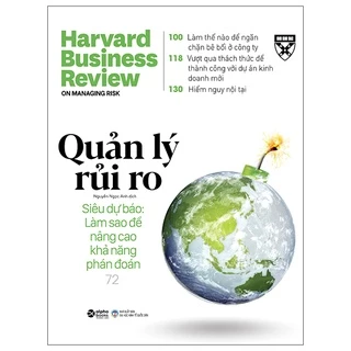 Sách - HBR Onpoint : Quản Lý Rủi Ro (Tái Bản 2022) - Alpha Books