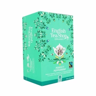 Trà Organic Perfect Peppermint Hiệu English Tea Shop Loại 20 Gói