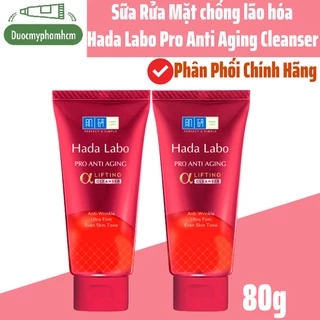 Hada Labo Pro Anti Aging Collagen Plus Cleanser - Kem Rửa Mặt Dưỡng Chuyên Biệt