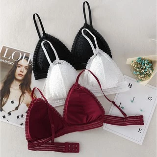 Áo Bra Viền Ren Hoa Cực Hot 7313