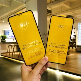 Kính cường lực 9D iPhone 15 pro max 14 13 pro max 12 pro max 11 pro max xs max x xr 6 7 8 plus full màn