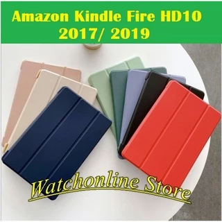 Bao da Amazon Kindle fire HD10 2017 2019 nắp gấp nam châm