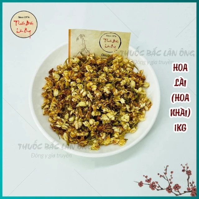 Trà Hoa Nhài - Hoa Lài Khô 1kg Giúp Thanh Nhiệt Cơ Thể Và Làm Đẹp Da