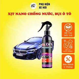 Chai Xịt Phủ Nano Chống Thấm Nước,bui,bẩn Ô tô, Xe Máy - Chất Chống Bám Nước Kính Xe, Kính Cận DIY - XM_STORE