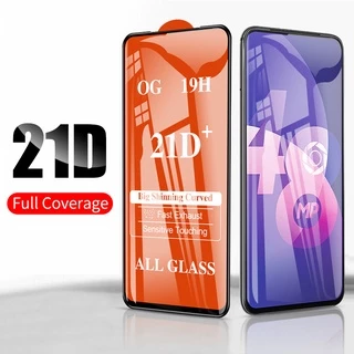 Kính cường lực Full màn 21D Cho OPPO F9 F11 A5S A12 A15 A15S A16 A16K A16E A31 A33 A52 A53 A54 A55 A57 A74 A76 A77 A91 A92 A93 A94 A95 A96 A5 A9 2020 Reno 3 4 4F 5 5F 6 7 8 Pro