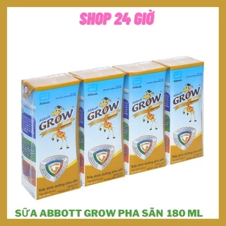 1 Lốc Sữa Abbott Grow Pha Sẵn 180 Ml