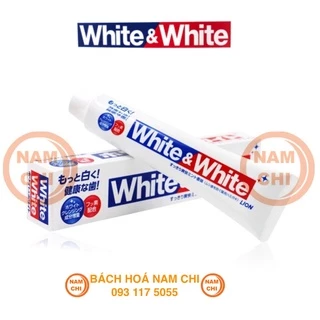 [1 TUÝP] Kem Đánh Răng White&White Tuýp 150g - Nhật Bản