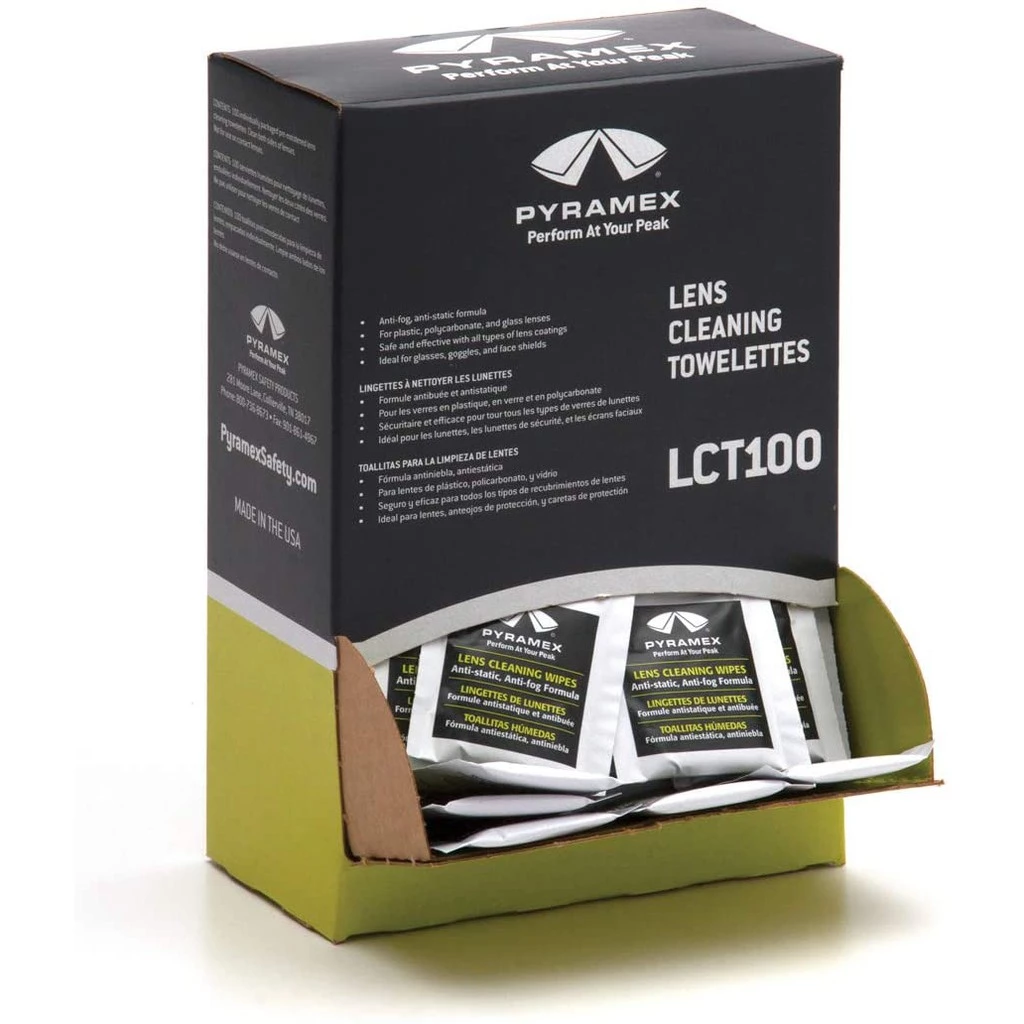 Khăn lau kính Pyramex (combo 10 gói)