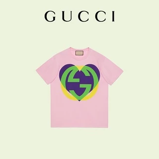 [Hàng Mới Về] Áo Thun Gucci In Hình Trái Tim