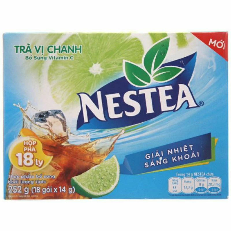 Trà vị chanh nestea hộp 18 gói×14g