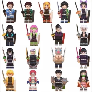 Mini Các Mẫu Nhân Vật Nezuko Tanjiro Rengoku Kyoujurou Zenitsu Trong Sát Quỷ Demon Slayer WM6116