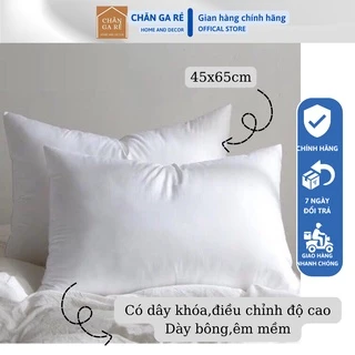 Ruột gối bông gòn cao cấp ruột gối trắng kích thước 45x65cm