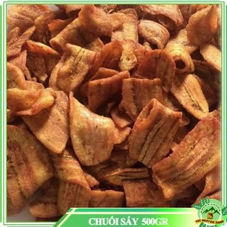 500gr CHUỐI SẤY KHÔNG ĐƯỜNG  ĐẶC SẢN GIA LAI