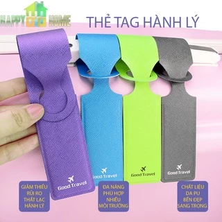 Thẻ Tên Vali (Name Tag Vali Hành Lý) - Phù Hợp Đi Du Lịch, Công Tác, Đi Học, Đi Làm - Bảo Đảm An Toàn, Nhanh Gọn