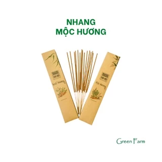 Nhang Mộc Hương Green Farm hương thơm dễ chịu nhang hóa chất nhang sạch