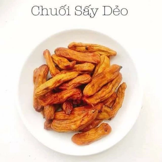 Nửa cân chuối sẩy dẻo Đà Lạt nguyên quả vị ngọt tự nhiên