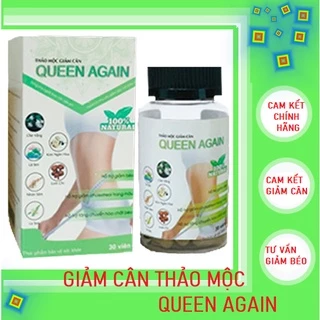 [Chính hãng] THẢO MỘC GIẢM CÂN QUEEN AGAIN 30 NGÀY và 15 NGÀY