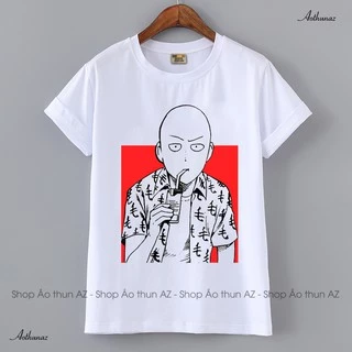 Áo thun in hình Saitama One Punch Man - Form rộng BIGSIZE F2109