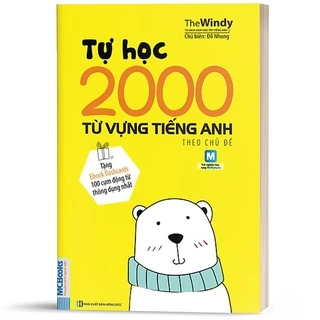 Sách Tự Học 2000 Từ Vựng Tiếng Anh Theo Chủ Đề Khổ Nhỏ MCFO8708