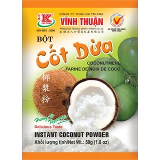 Bột cốt dừa VĨNH THUẬN. 50g