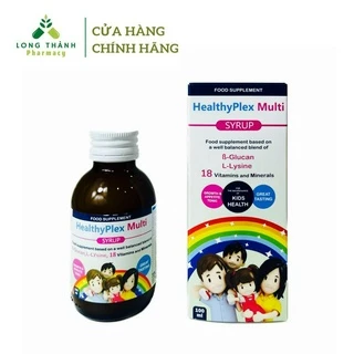 Healthyplex Multi - Bổ sung vitamin và khoáng chất giúp bé ăn ngon, tăng cường sức khỏe, tăng đề kháng (chai 100ml)