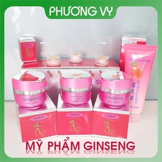 Bộ mỹ phẩm Ginseng, Kem làm mờ nám dưỡng trắng da chiết xuất từ nhân sâm Hàn Quốc, mỹ phẩm Ginseng.