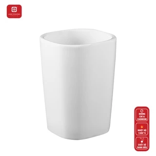 Ống đựng đũa sứ Long Phương cao cấp dùng cho nhà hàng quán ăn cao 11.7cm