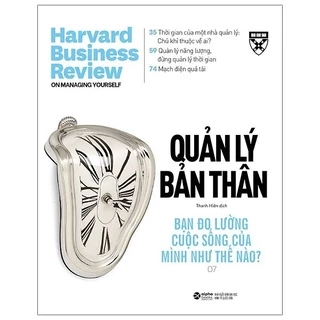 Sách - HBR On Managing Yourself - Quản Lý Bản Thân