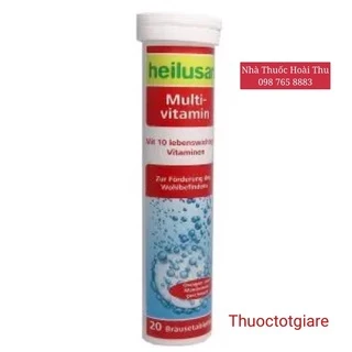 Heilusan Multi vitamin - Viên sủi [ Nhập khẩu Đức ]