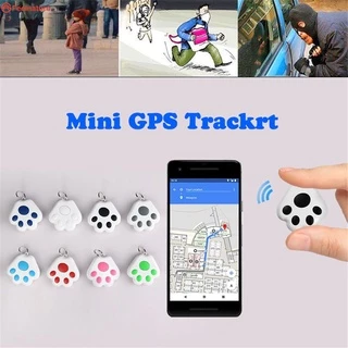 ❒ Có ❒ Em Mini Thông Minh Định Vị GPS Bluetooth Không Dây Theo Dõi Mèo Cưng Xe Máy Hành Lý Chống Mất Cảm Biến Báo Động Thiết Bị