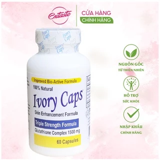 Viên Uống Hỗ Trợ Trắng Da Giảm Nám Ivory Caps Glutathione Extaste