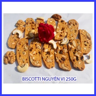 Bánh Biscotti ăn kiêng giảm cân nguyên vị 250G