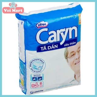 🍑SIÊU SALE🍑 Gói 3 miếng bỉm cho mẹ sau sinh / Tã dán Caryn ML (3 miếng)