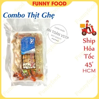 Combo Thịt Ghẹ Bóc Sẵn 250g – Thịt Ghẹ Ngon – [Ship Hỏa Tốc HCM] – Funnyfood