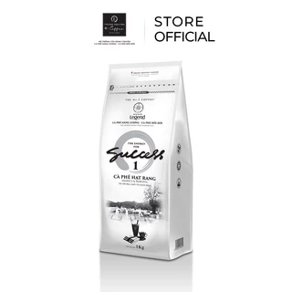 [Trung Nguyên Ecoffee] Cà phê Hạt Mộc Legend Success 1 - Arabica, Robusta (Gói 1 kg) - Trung Nguyên Legend