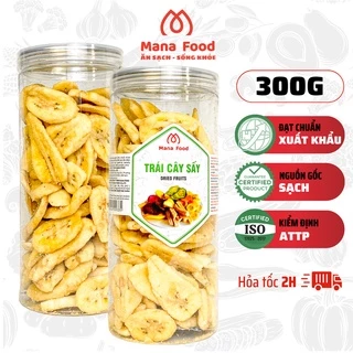 Chuối Sấy Giòn Mana Food 300G