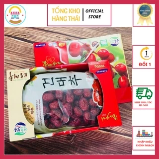 Táo Đỏ Hữu Cơ Hàn Quốc Sấy Khô Hộp 1kg Giàu Dinh Dưỡng, Giúp Bổ Sung Khí Huyết ( SP1446)