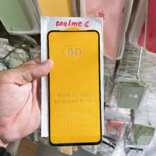 Kính cường lực full màn hình Realme 5/5i/5s/Realme 9i/Realme C1/C2/Realme C3/C3i c11 c12 c15 C21Y C25Y C20 C35