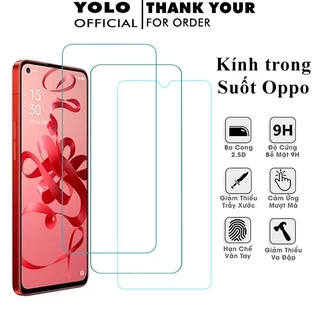 Cường lực oppo reno 8 a76 a77 a57 a5s a54 f5 a74 a55 a53 f11 a17 f7 f9 pro 4 5 7 7z 6 KHÔNG full màn tổng hợp Kính [TS]