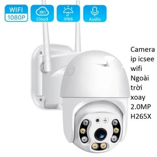 Camera ip wifi Ngoài trời xoay app icsee 2.0MP