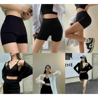 Quần legging ngố nữ chất cotton dáng lửng