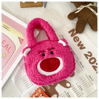 Túi xách tay mini Gấu dâu Lotso cute