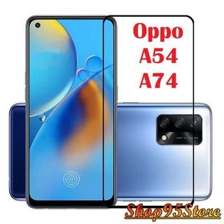 Cường Lực Full màn Full keo Oppo A54 A57 A74 A76 A96 F9 A7 A5S A1k Reno 4 Reno 5 A94 A54 A74 F1s A55 A16k A95 A12 F11