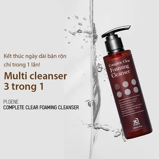 Sữa rửa mặt hằng ngày Complete Clear Foaming Cleanser 200ml Pion Tech sạch sâu, cấp ẩm