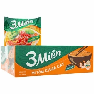 1 gói mì 3 miền 🍤 tôm chua cay 65G