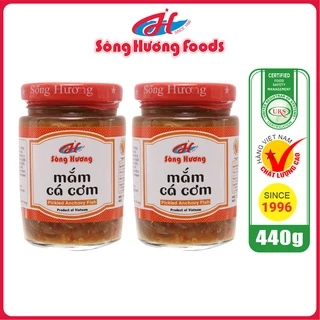 2 Hũ Mắm Nêm Cá Cơm Sông Hương Foods Hũ 440g - Chấm gỏi cuốn, bún , thịt luộc , tốt tiêu hóa