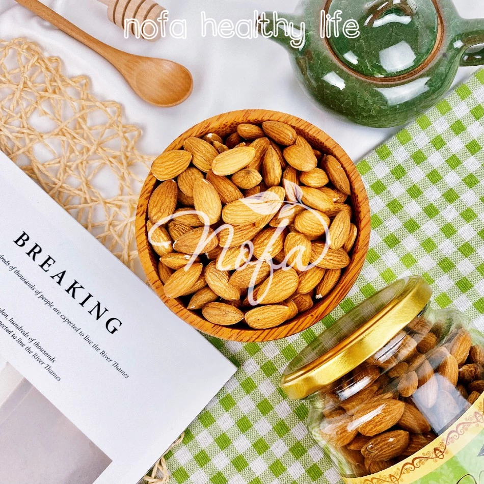 Hạnh nhân sấy nguyên vị NOFA thơm giòn 600g, Giảm cân, Ăn Kiêng, Keto Nhập khẩu Mỹ