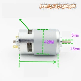 Động cơ tốc độ cao sử dụng nguồn 12-36v chế tạo máy bay,ô tô,tàu... điều khiển từ xa